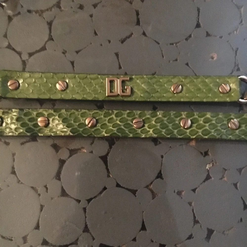 Dolce&Gabbana Python Snake Skin belt 36 - Picture 4 of 6